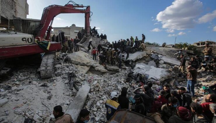 Kahramanmaraş merkezli depremlerden etkilenen Suriye’de ölenlerin sayısı 2 bin 802’ye çıktı