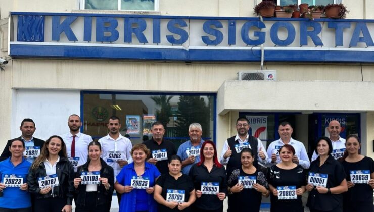 Kıbrıs Sigorta çalışanları Ülker Lefkoşa Maratonu’na katılıyor