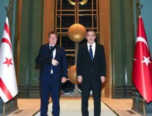 Başbakan Üstel, Türkiye Cumhurbaşkan Yardımcısı Yılmaz ile biraraya geldi – BRTK