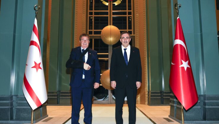 Başbakan Üstel, Türkiye Cumhurbaşkan Yardımcısı Yılmaz ile biraraya geldi – BRTK