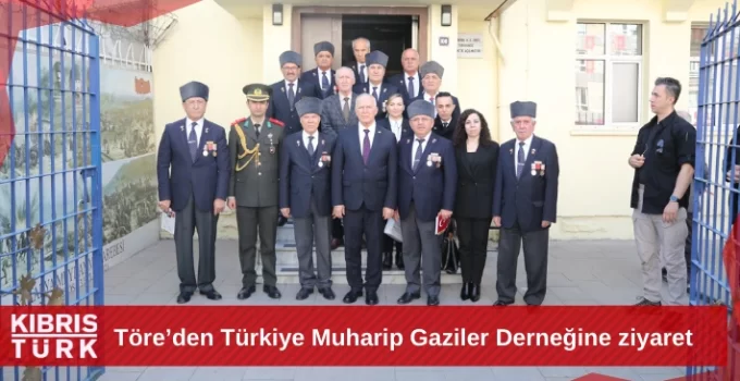 Meclis Başkanı Töre Ankara'da Türkiye Muharip Gaziler Derneğini ziyaret etti