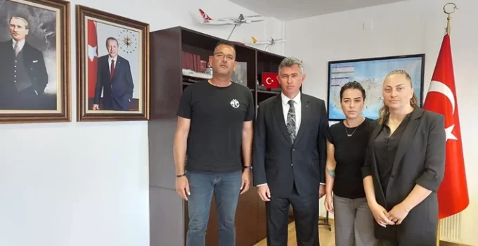 Şampiyon Melekleri Yaşatma Derneği heyeti Büyükelçi Feyzioğlu ile görüştü