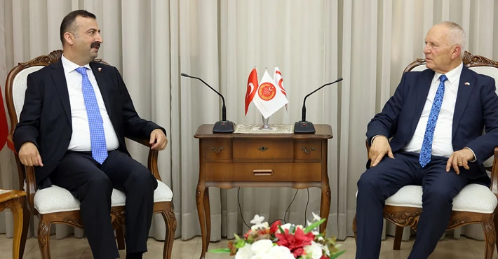 Türk Dil Kurumu Başkan Yardımcısı Doç. Dr. Harun Şahin’i kabul etti