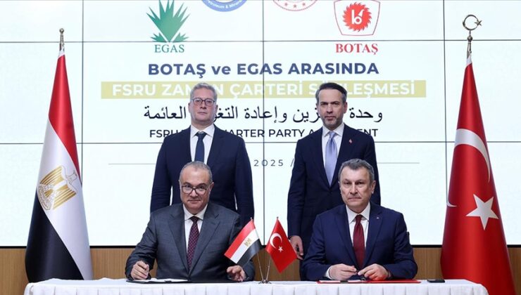 Bayraktar, BOTAŞ’a ait FSRU’nun ilk kez yurt dışında görev yapacağını bildirdi