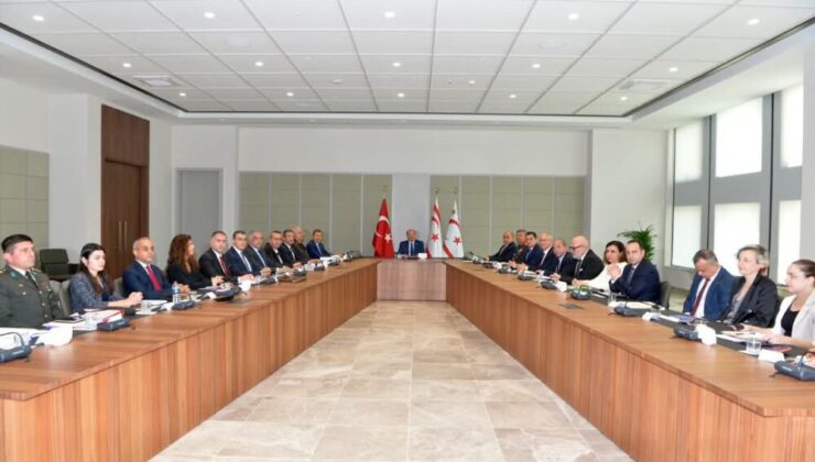 Cumhurbaşkanı Tatar başkanlığında Üst Koordinasyon Kurulu toplantısı yapıldı