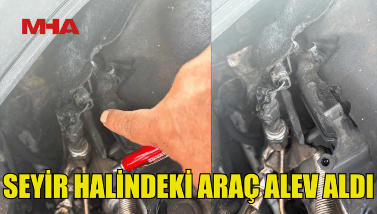 HASPOLAT ÇEMBERİ’NDE ARAÇ YANGINI – Mağusa Haber Ajansı