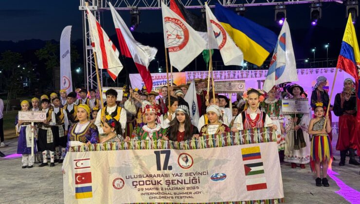FOGEM 17. Uluslararası Yaz Sevinci Çocuk Şenliği sona erdi
