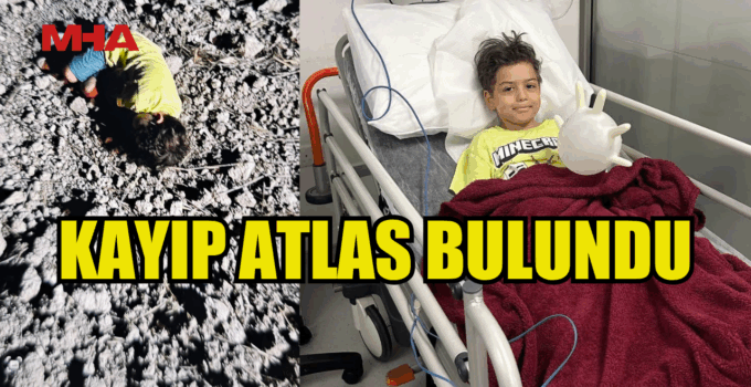5 YAŞINDAKİ ATLAS’TAN SEVİNDİREN HABER