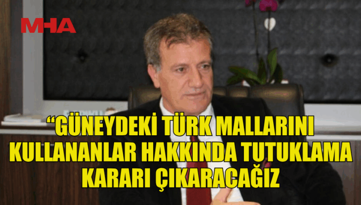 ARIKLI: “GÜNEY KIBRIS’TAKİ TÜRK MALLARINI KULLANANLAR HAKKINDA TUTUKLAMA KARARI ÇIKARACAĞIZ”