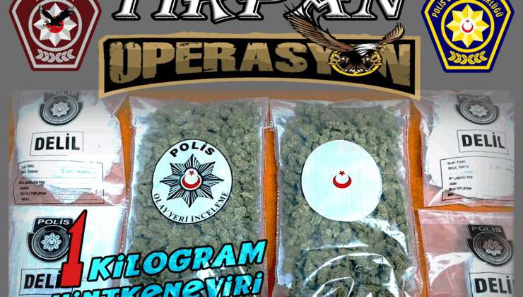 Hamitköy’de “Tırpan Operasyonu”… 1 kilo uyuşturucu ele geçirildi, 5 kişi tutuklandı