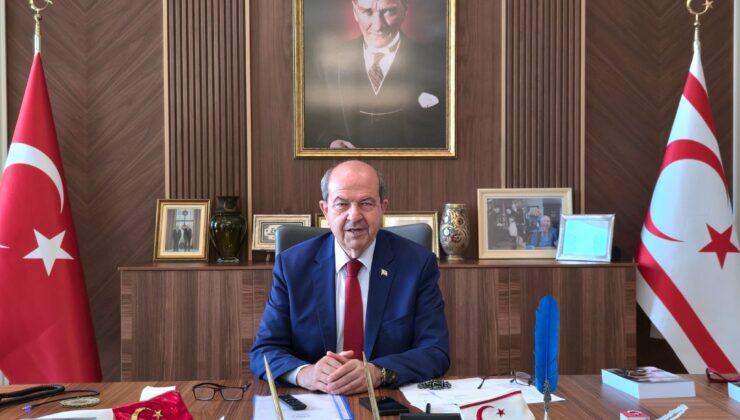 Cumhurbaşkanı Tatar: “Türk Kızılayı, halkımızın varoluş mücadelesine ve kahramanca direnişine destek olmuştur”