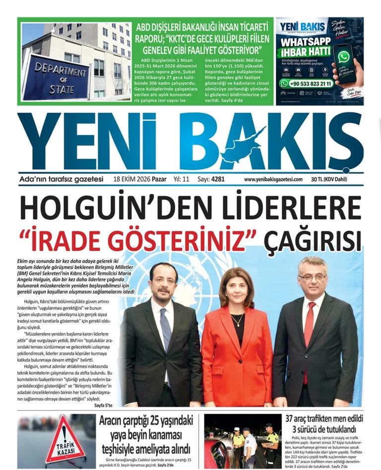 Gazete Manşetleri – 18 Ekim 2026