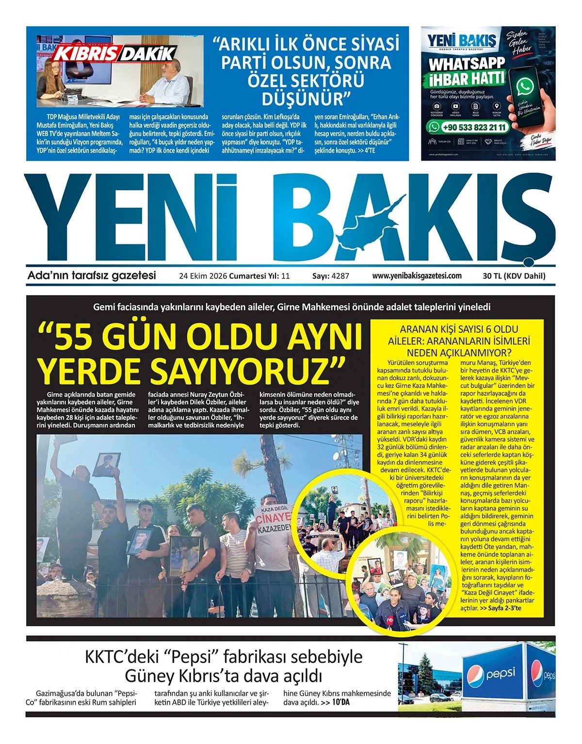 Gazete Manşetleri - 24 Ekim 2026 - 3