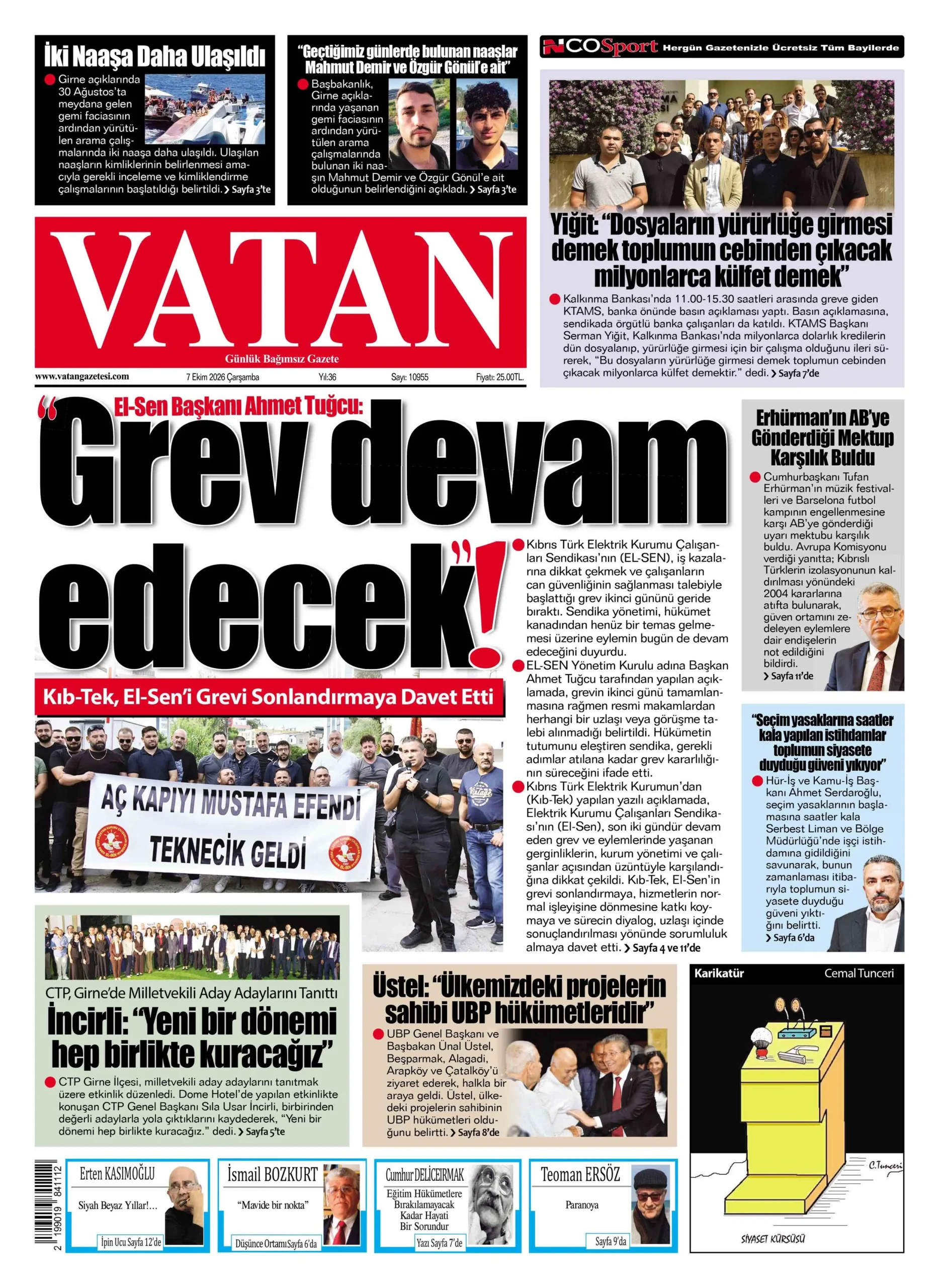 Gazete Manşetleri - 7 Ekim 2026 - 2