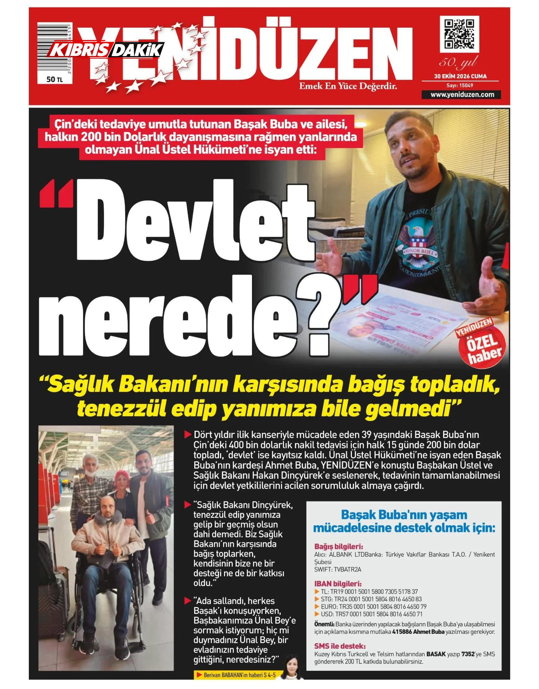Gazete Manşetleri - 30 Ekim 2026 - 3