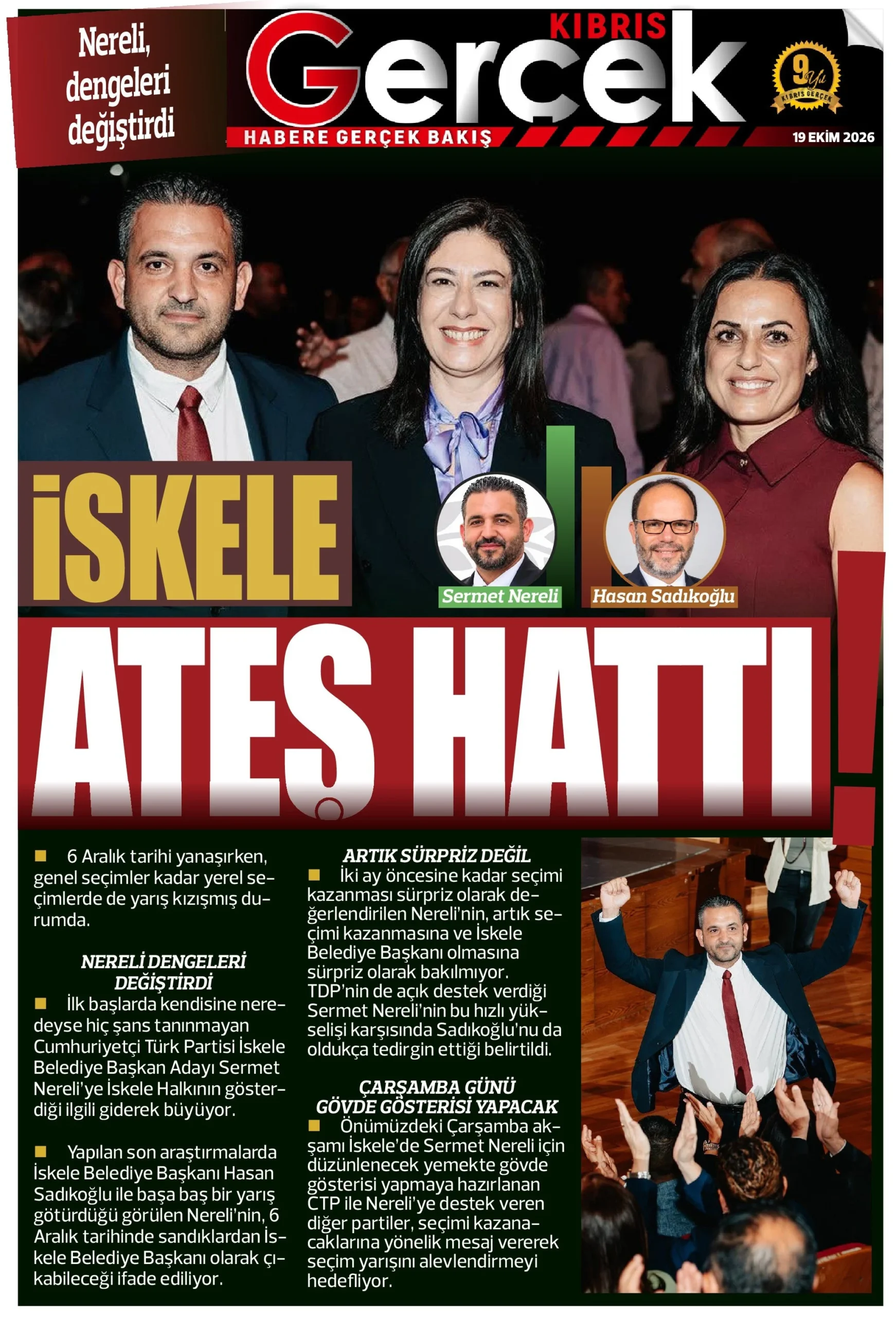 Gazete Manşetleri - 19 Ekim 2026 - 11