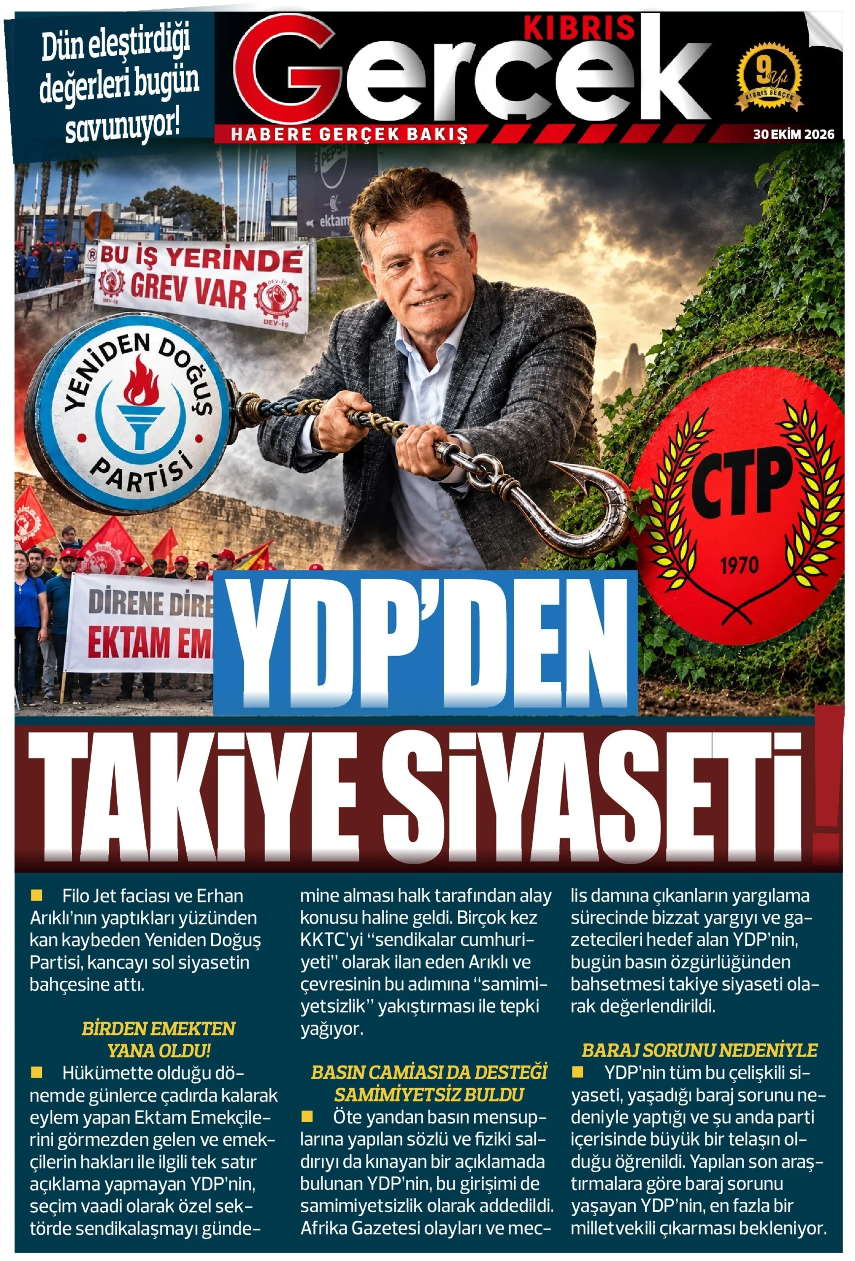 Gazete Manşetleri - 30 Ekim 2026 - 27