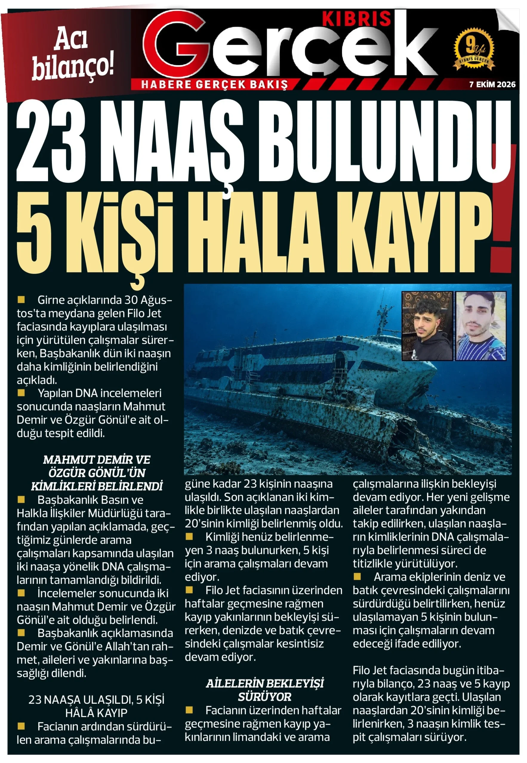 Gazete Manşetleri - 7 Ekim 2026 - 19