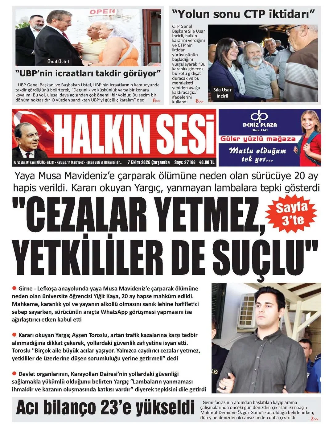 Gazete Manşetleri - 7 Ekim 2026 - 3