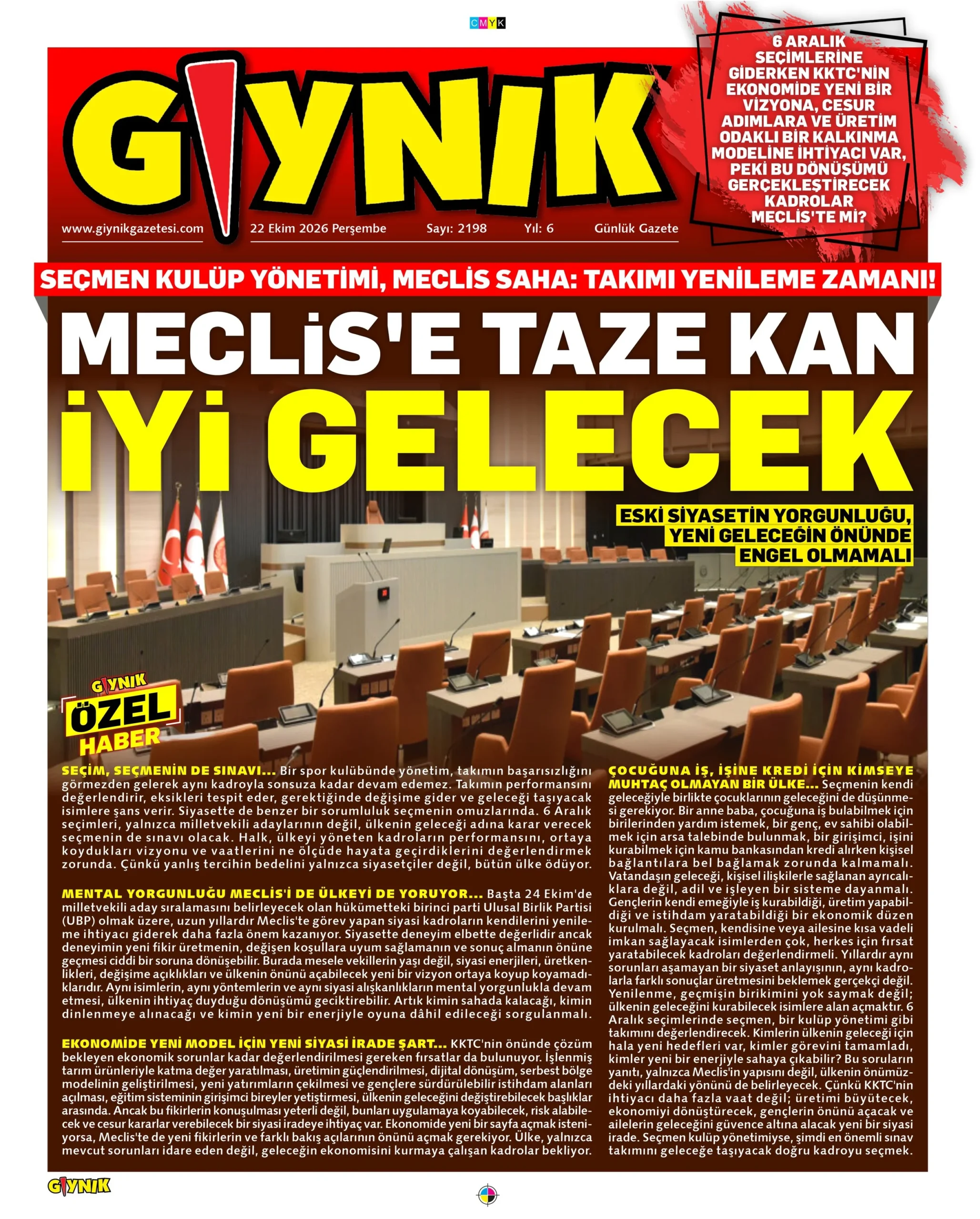 Gazete Manşetleri - 22 Ekim 2026 - 19