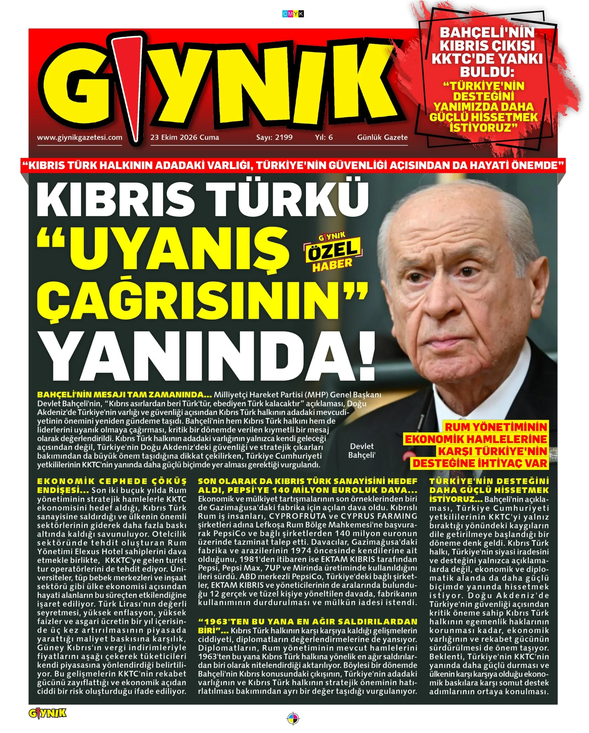 Gazete Manşetleri - 23 Ekim 2024 - 19