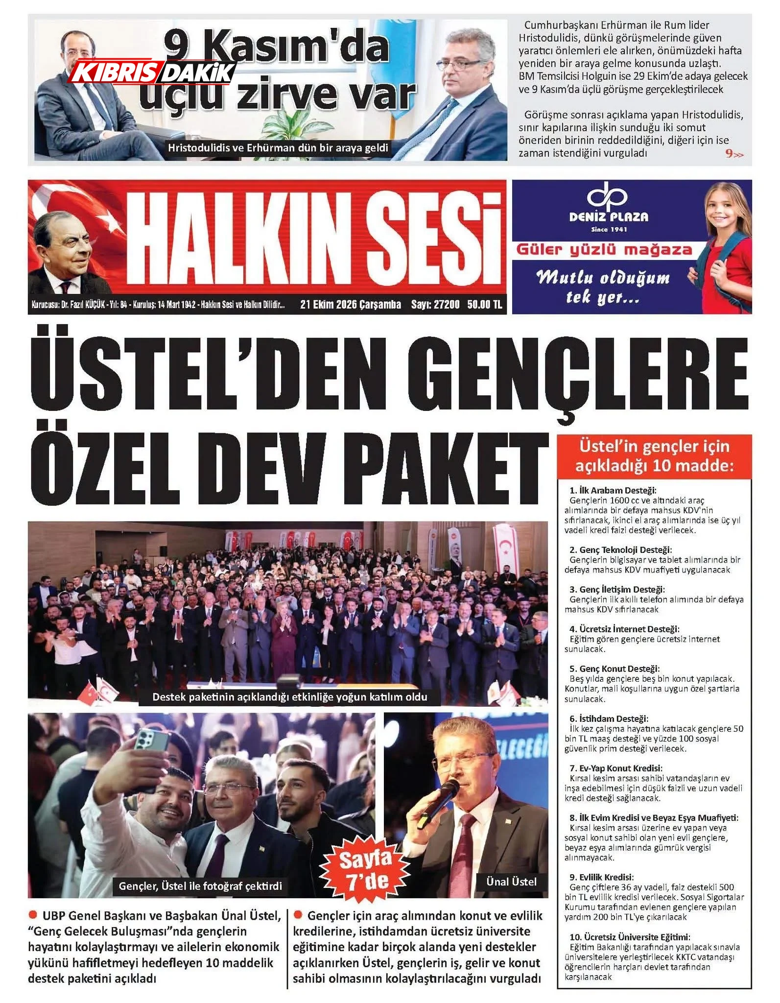 Gazete Manşetleri - 21 Ekim 2026 - 3