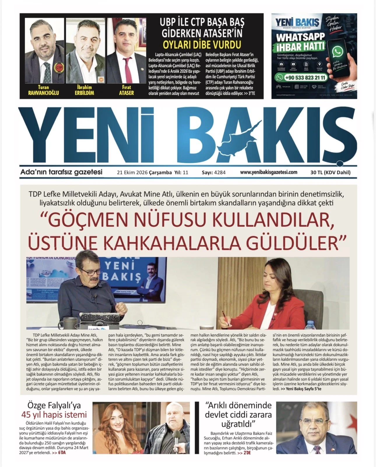 Gazete Manşetleri - 21 Ekim 2026 - 2