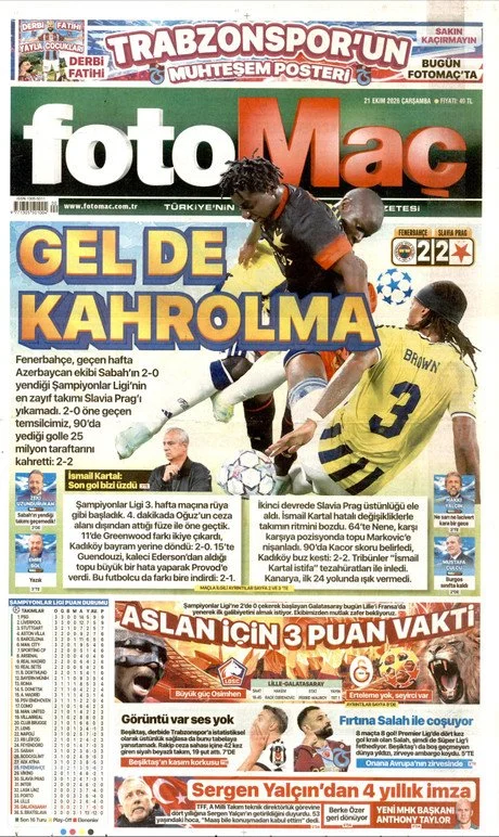 Gazete Manşetleri - 21 Ekim 2026 - 49