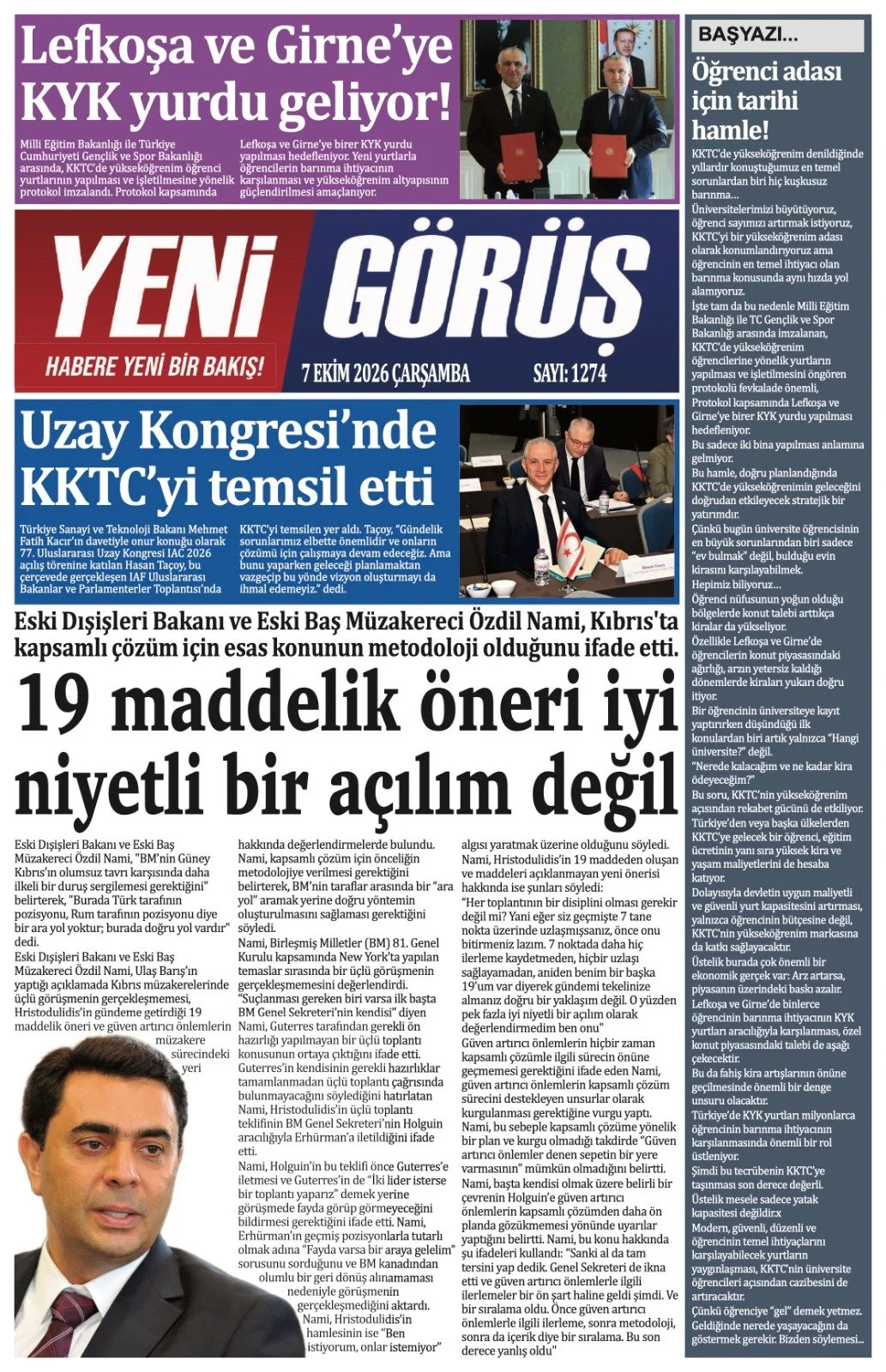 Gazete Manşetleri - 7 Ekim 2026 - 30