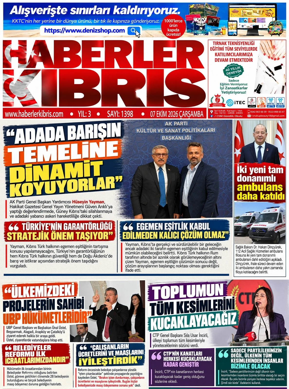 Gazete Manşetleri - 7 Ekim 2026 - 31