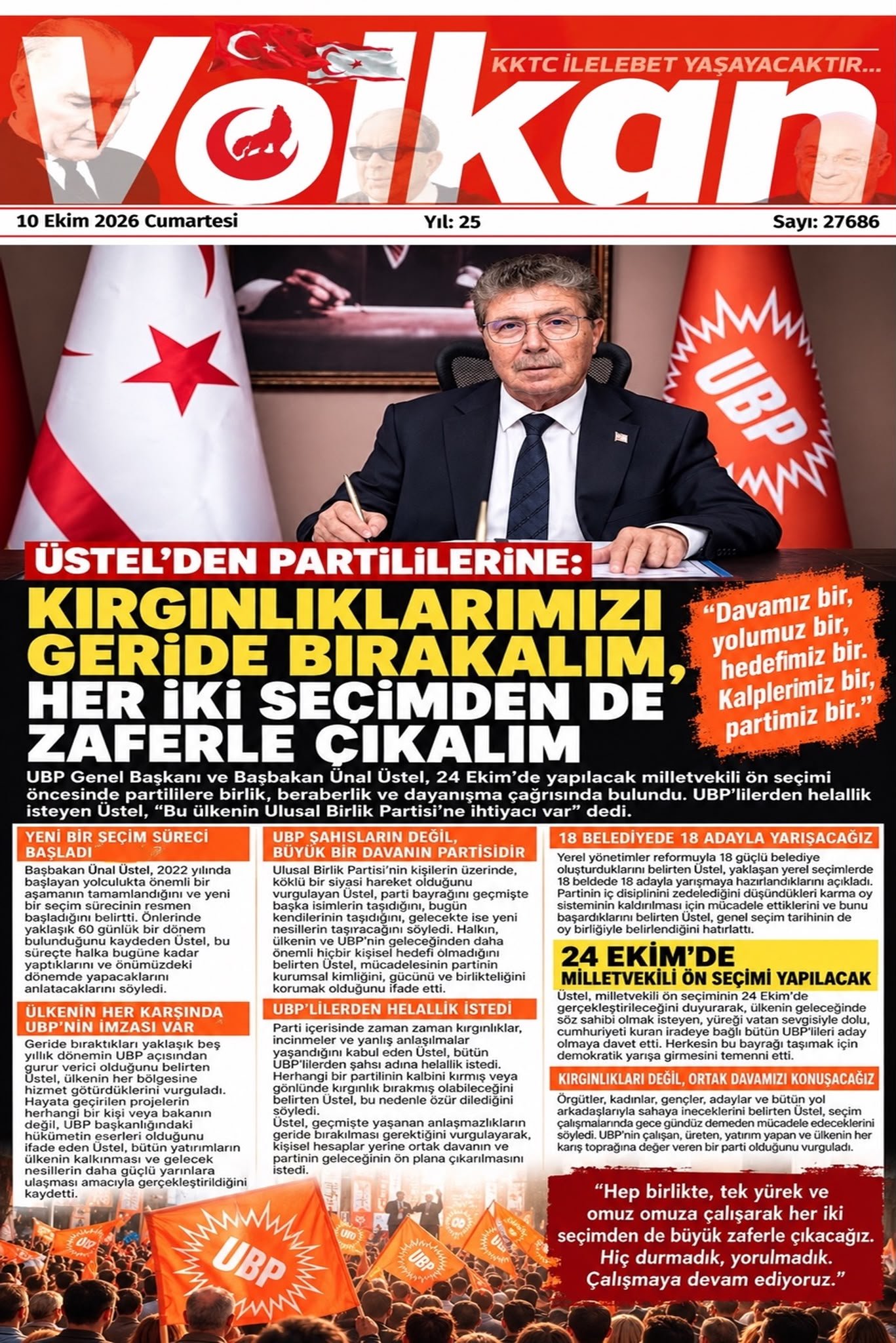 Gazete Manşetleri - 10 Ekim 2026 - 21