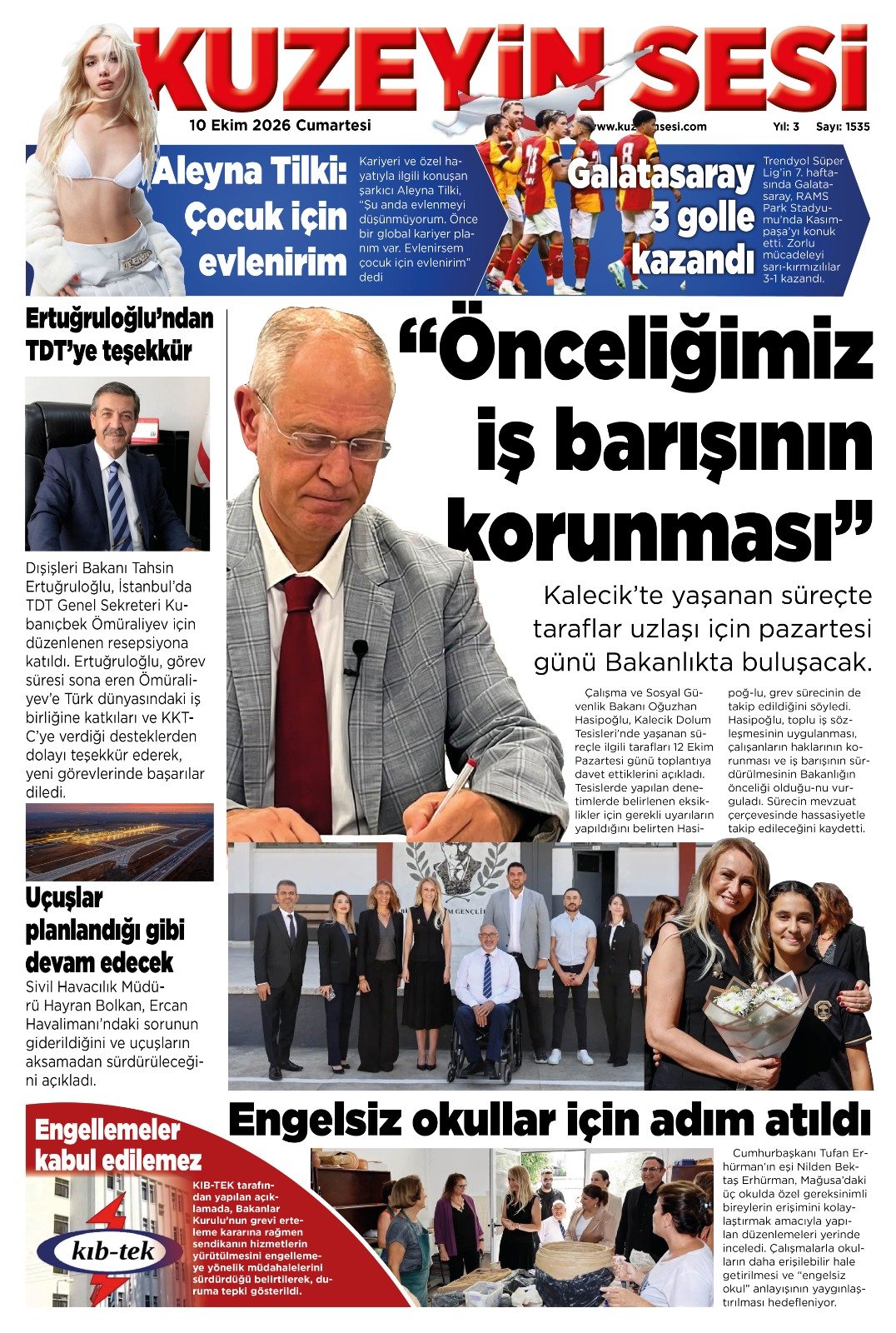 Gazete Manşetleri - 10 Ekim 2026 - 20