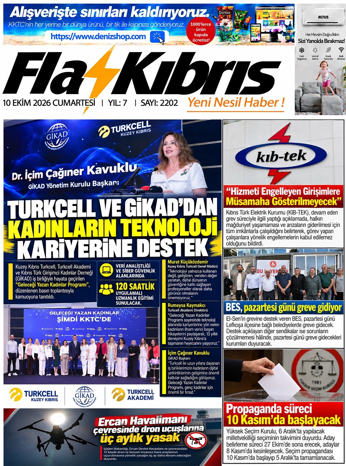 Gazete Manşetleri - 10 Ekim 2026 - 17