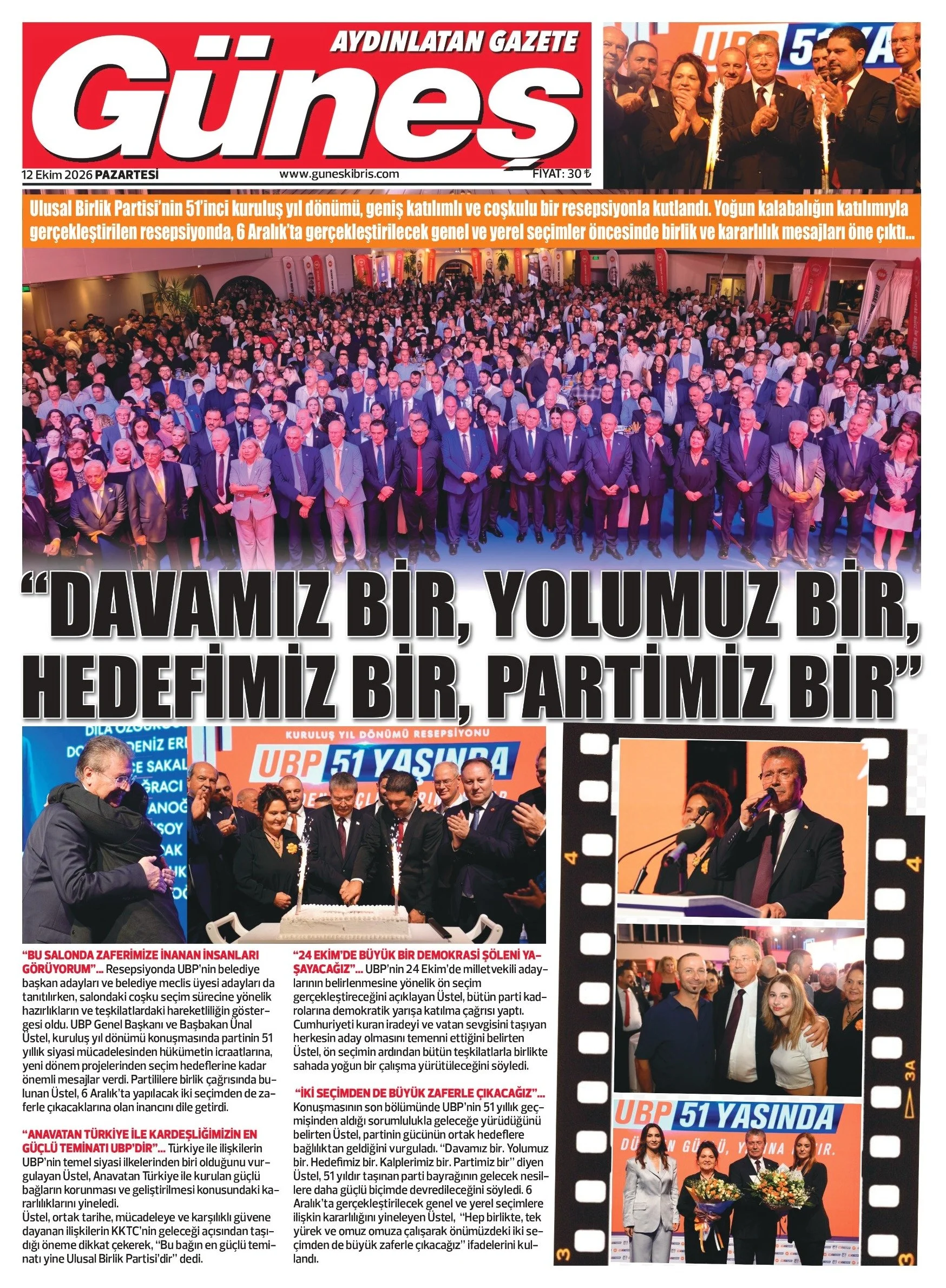 Gazete Manşetleri- 12 Ekim 2026 - 6