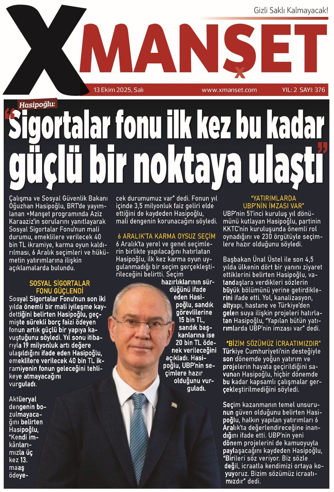 Gazete Manşetleri - 13 Ekim 2026 - 5