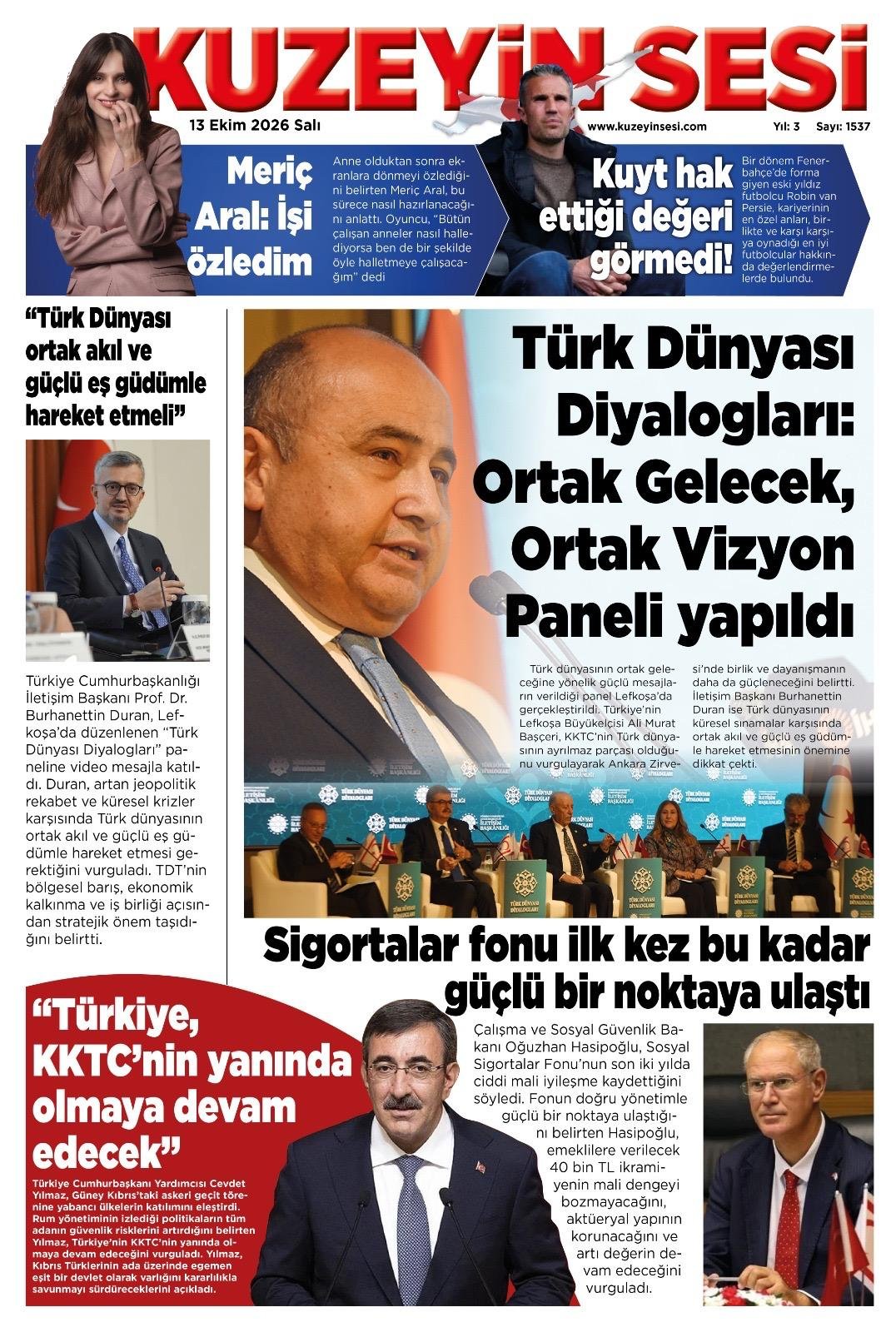 Gazete Manşetleri - 13 Ekim 2026 - 8