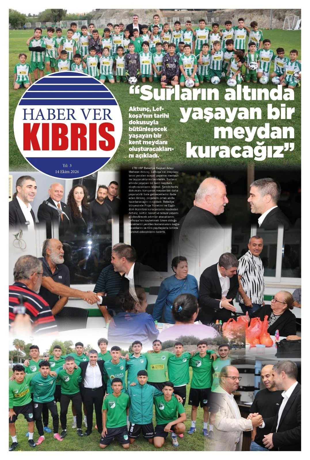 Gazete Manşetleri - 14 ekim 2026 - 11