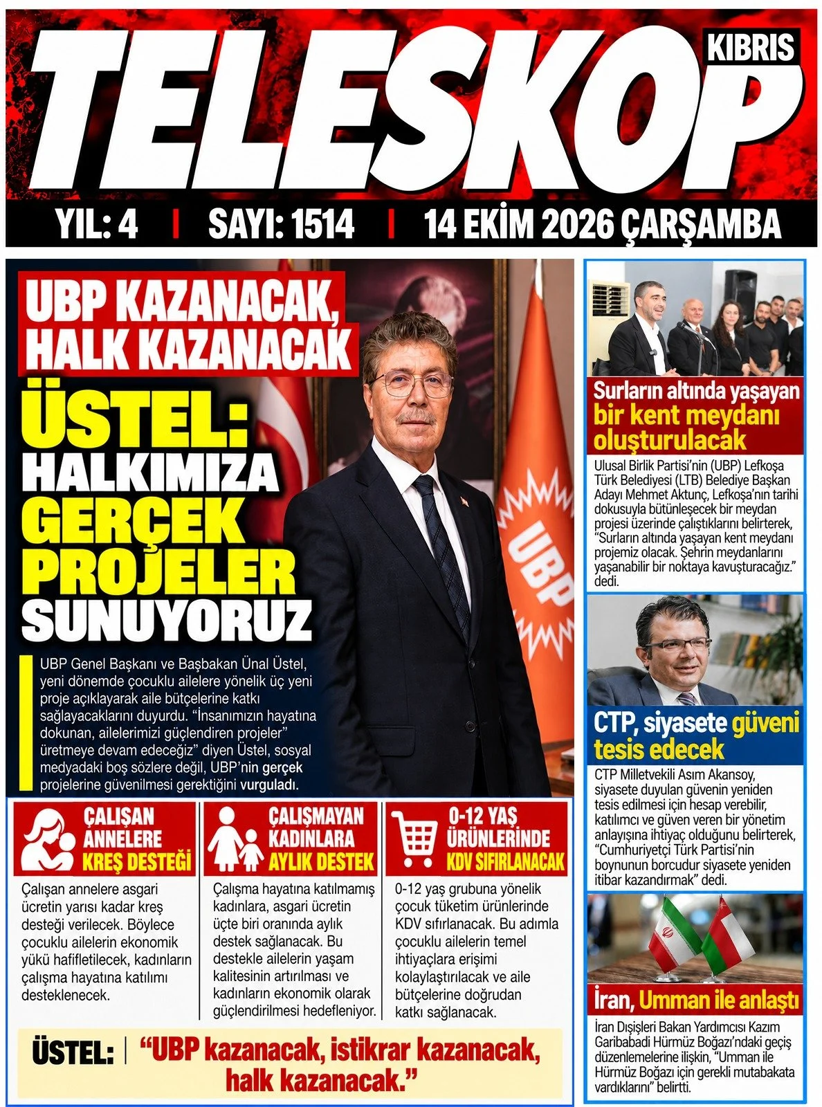 Gazete Manşetleri - 14 Ekim 2026 - 35