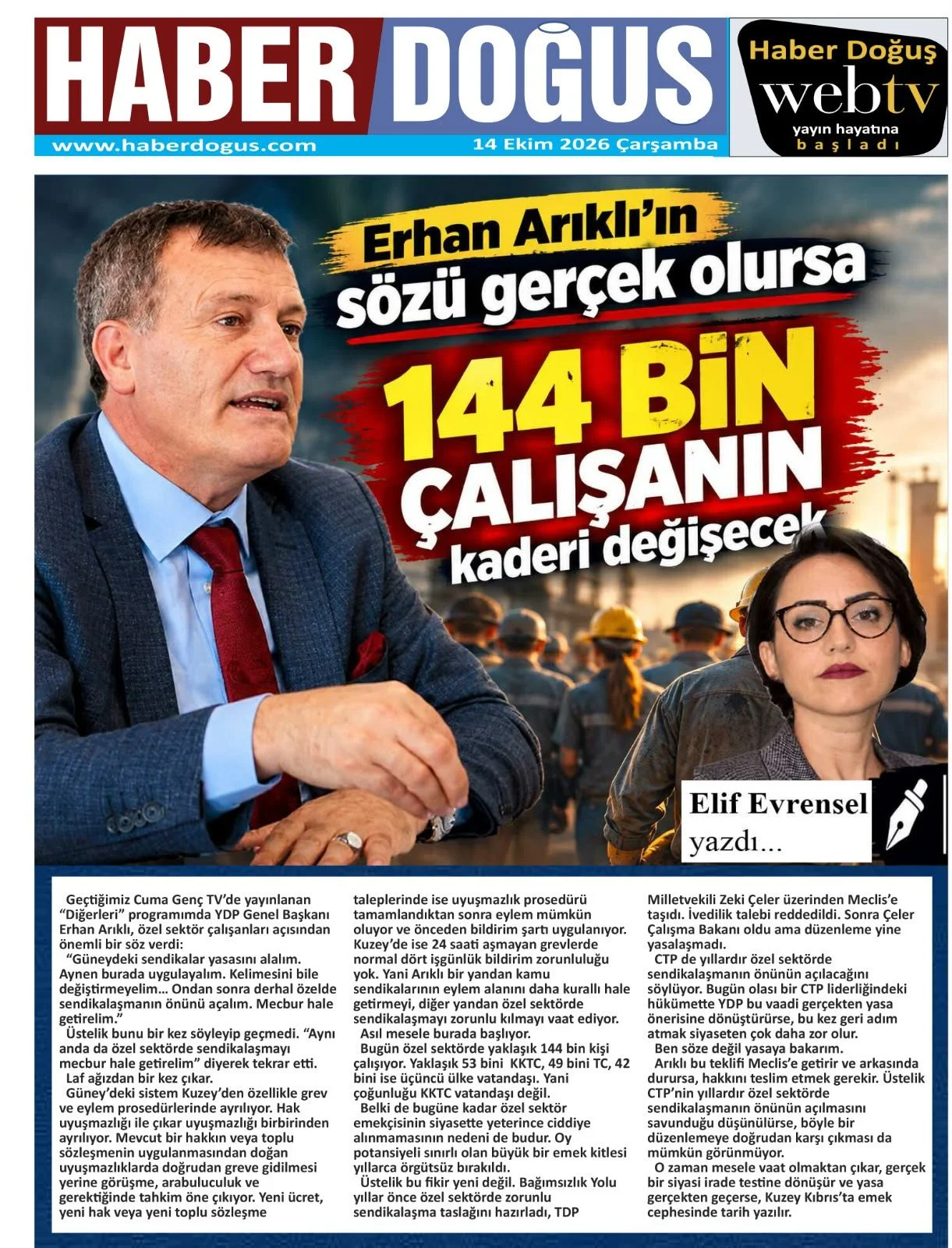 Gazete Manşetleri - 14 Ekim 2026 - 34