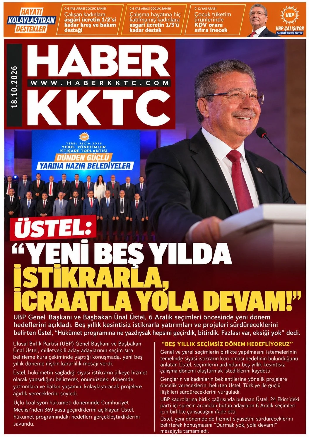 Gazete Manşetleri - 18 Ekim 2026 - 17