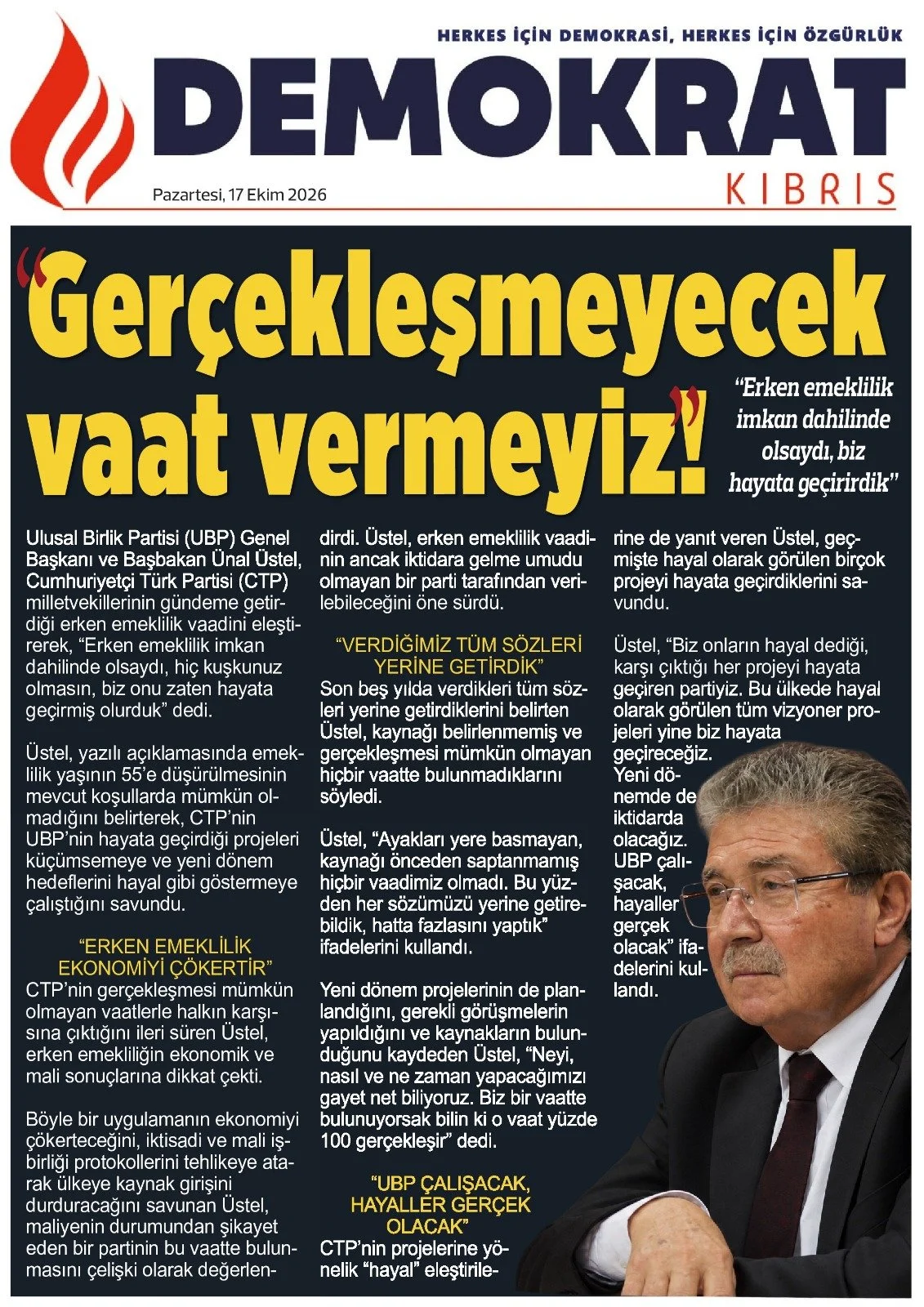 Gazete Manşetleri - 19 Ekim 2026 - 37