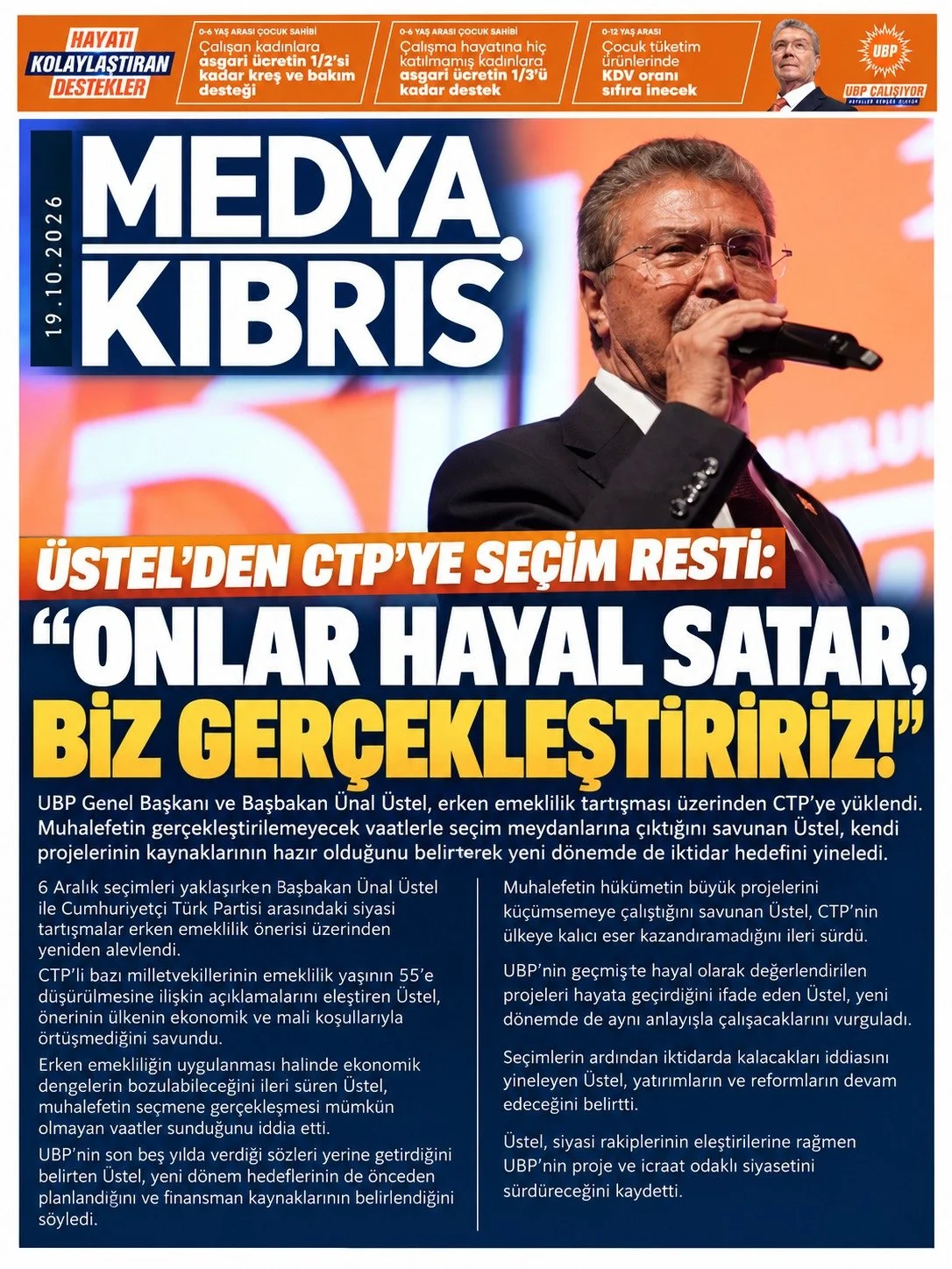 Gazete Manşetleri - 19 Ekim 2026 - 42