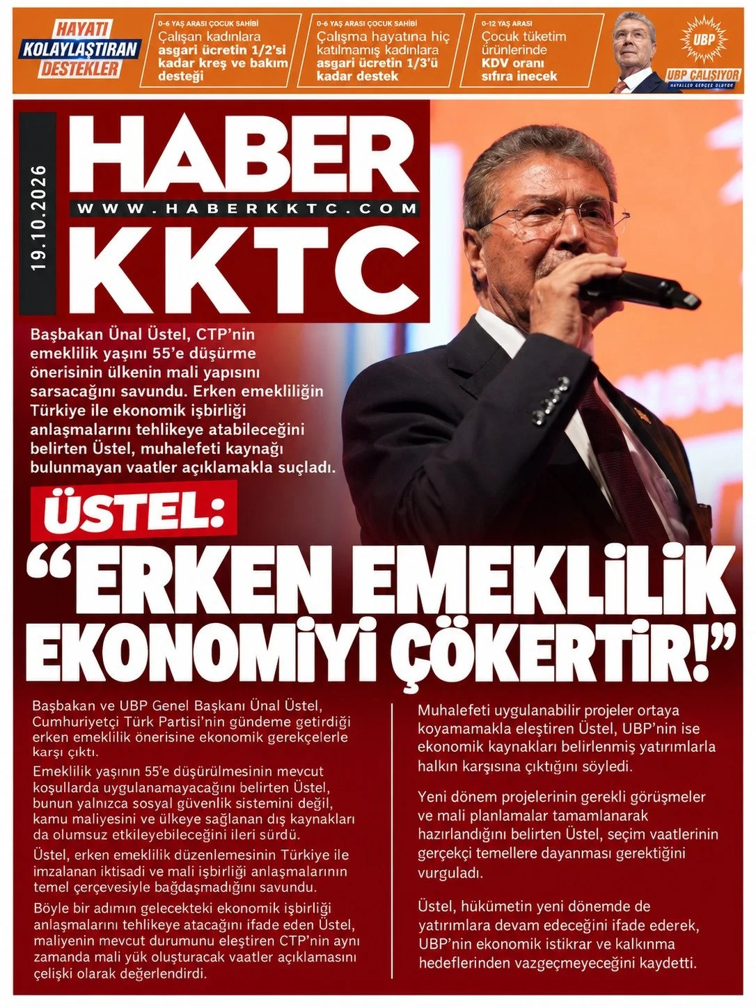 Gazete Manşetleri - 19 Ekim 2026 - 34