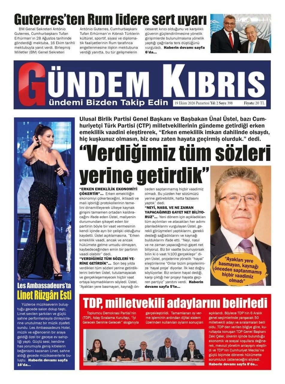 Gazete Manşetleri - 19 Ekim 2026 - 8