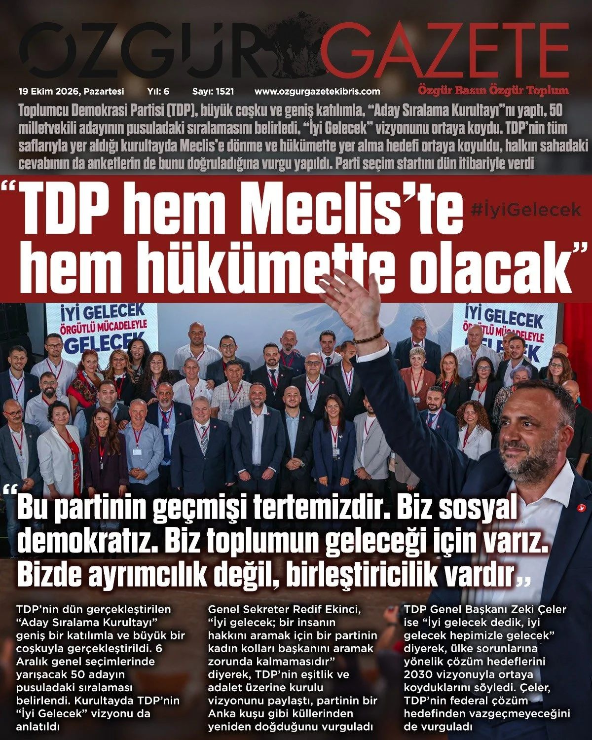 Gazete Manşetleri - 19 Ekim 2026 - 10