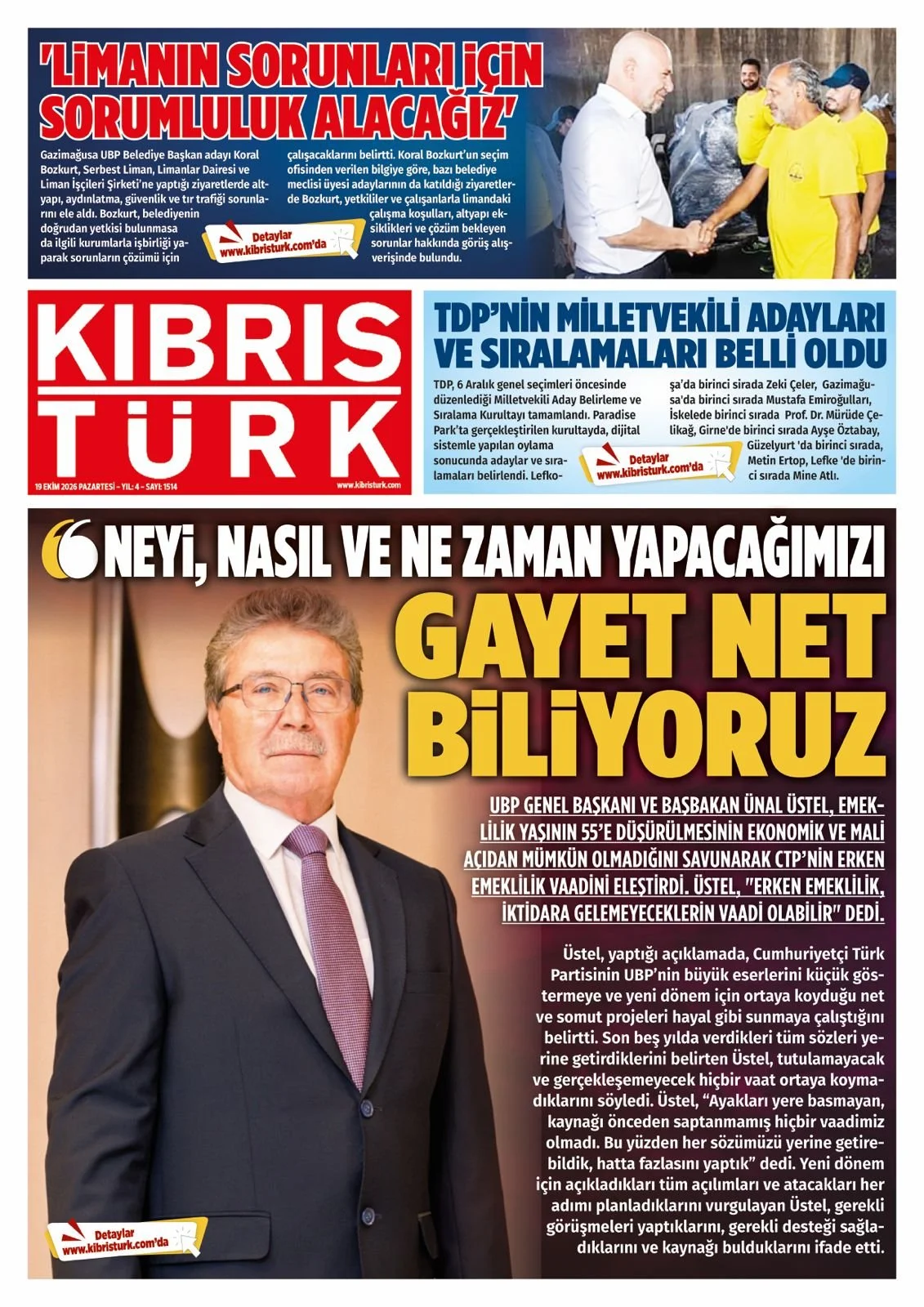 Gazete Manşetleri - 19 Ekim 2026 - 38