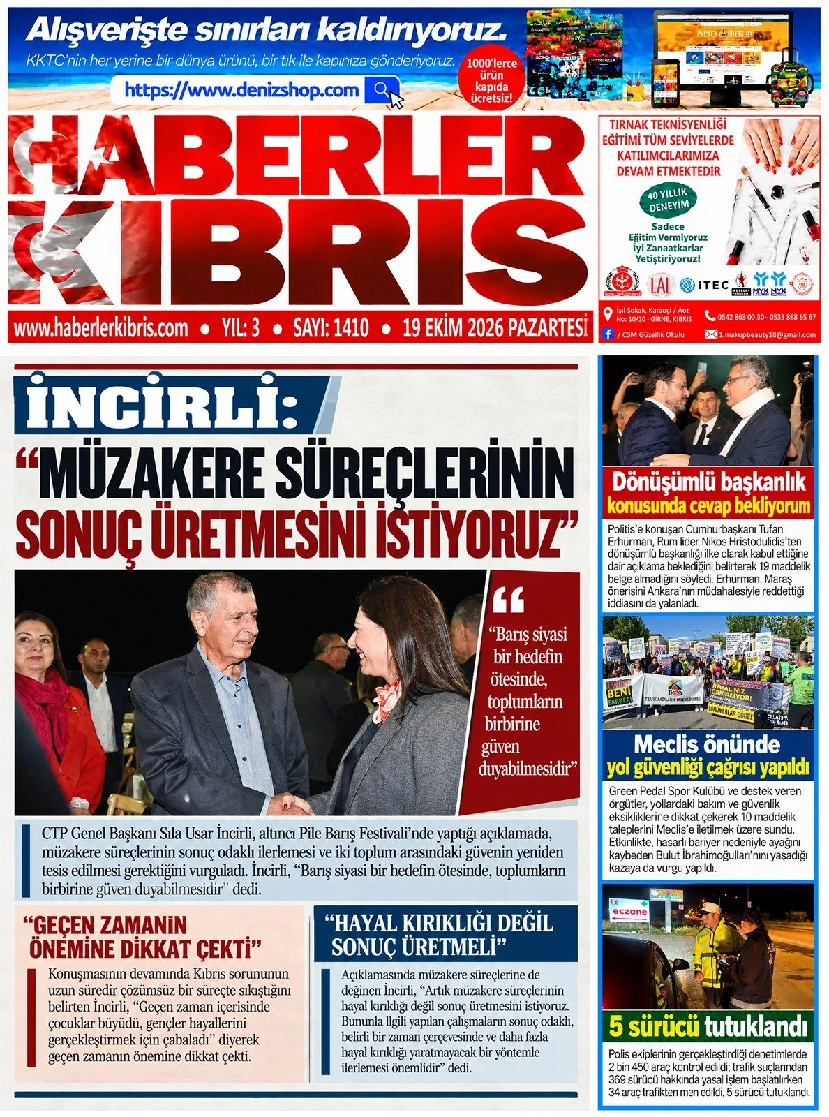 Gazete Manşetleri - 19 Ekim 2026 - 31