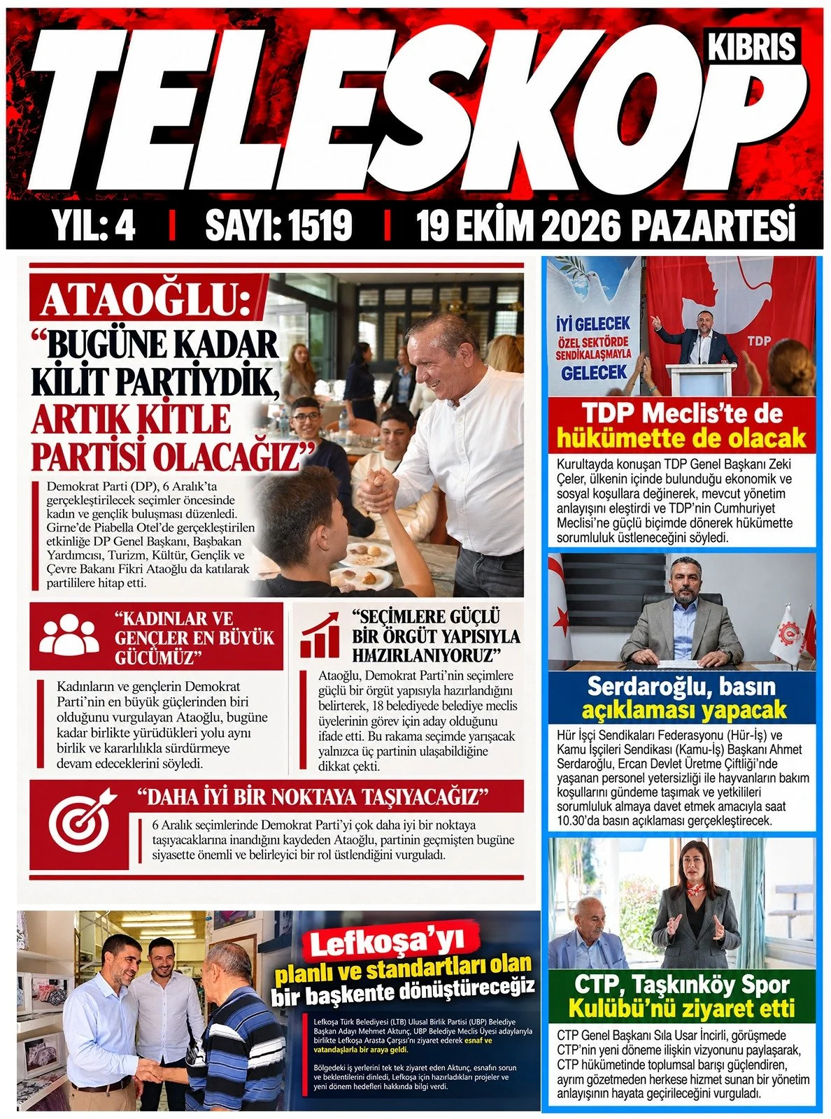 Gazete Manşetleri - 19 Ekim 2026 - 40