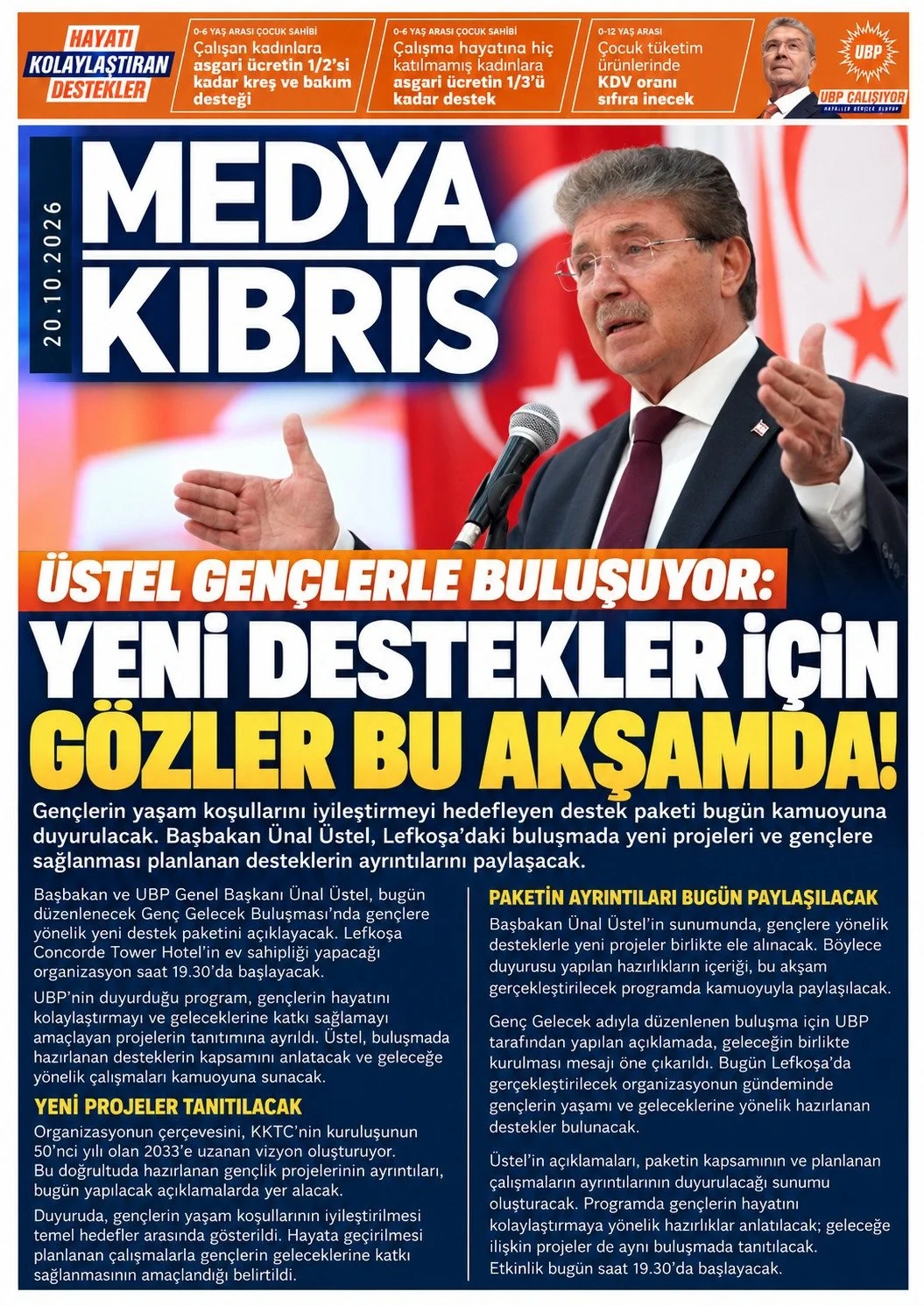 Gazete Manşetleri - 20 Ekim Salı - 35