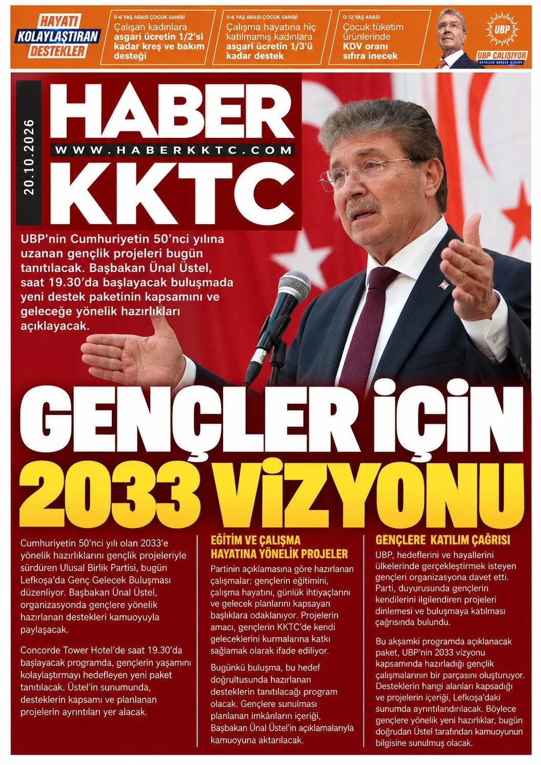 Gazete Manşetleri - 20 Ekim Salı - 40